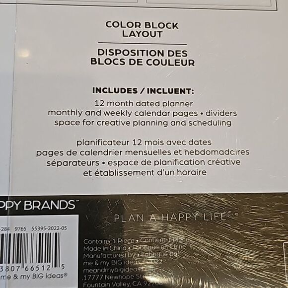 12 month planner NWT - Picture 4 of 8